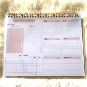 Weekly Planner Notepad Tear Off
